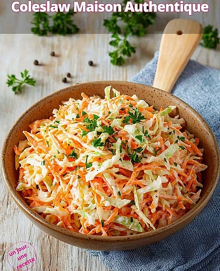 Coleslaw Maison Classique et Léger
