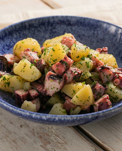 Insalata tiepida di polpo e patate