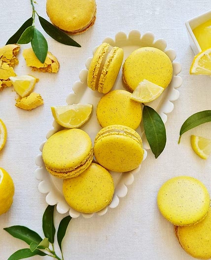 Macarons citron 🍋