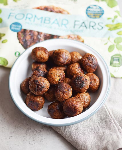 Vegan Swedish Meatballs