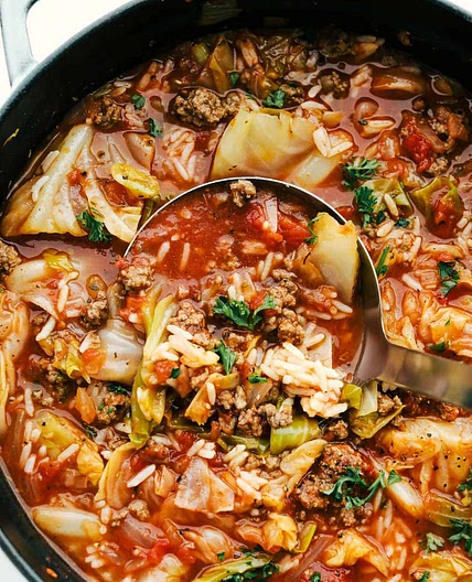 Stuffed Cabbage Soup