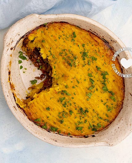 Pastelon Vegano de Platano Maduro