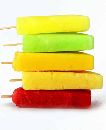 Natural Fruit Popsicles