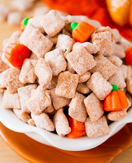Pumpkin Spice Puppy Chow