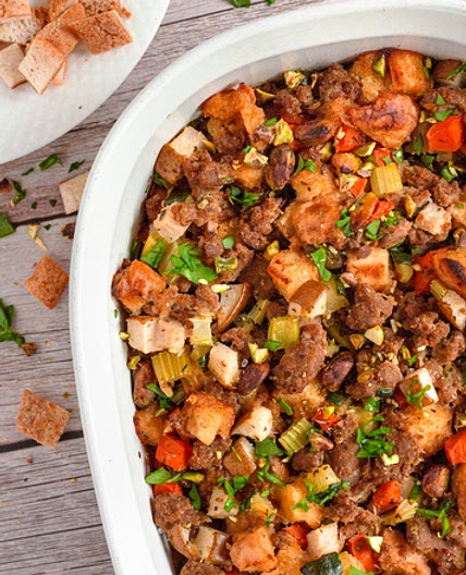 Chicken Sausage Stuffing