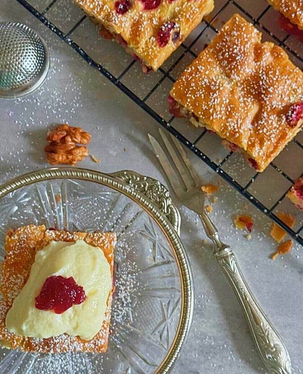 Cranberry Pecan Dessert