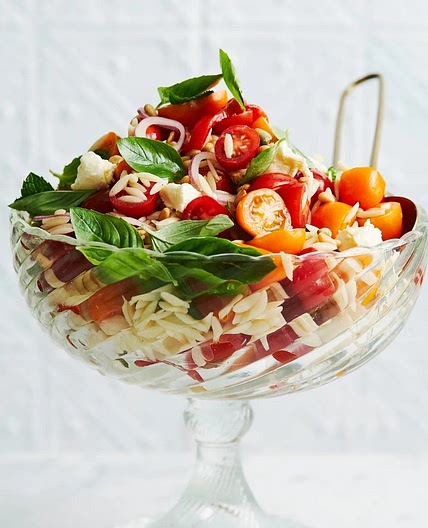 Summer orzo salad