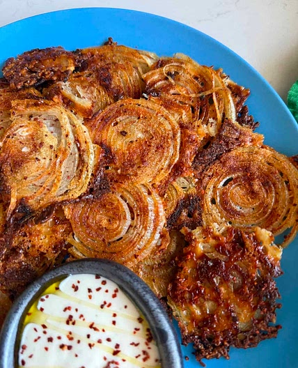 2 Ingredient Onion Ring Chips (Low Carb)