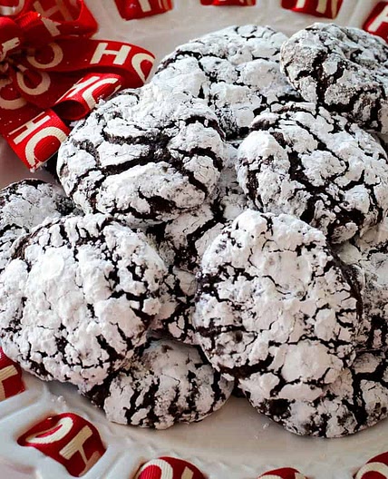 Chocolate Crinkle Cookie Recipe