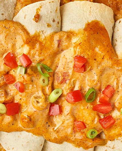 Easy Chicken and Cheese Enchiladas