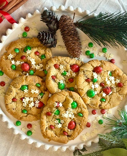 Air Fryer Christmas Cookies