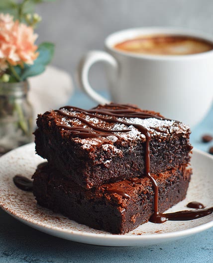 Hot Chocolate Brownies