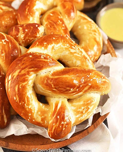 Oven Baked Soft Pretzel