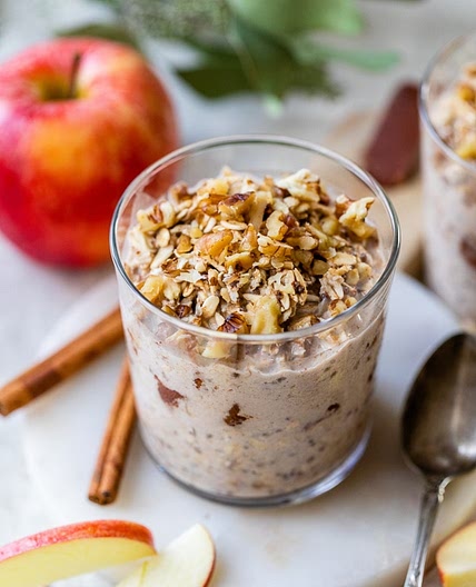 Apple Pie Overnight Oats