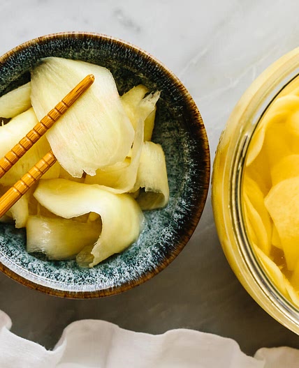 Quick Pickled Ginger