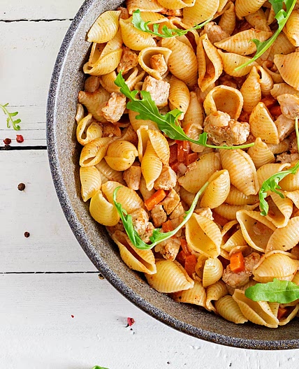 Conchitas Con Carne Recipe