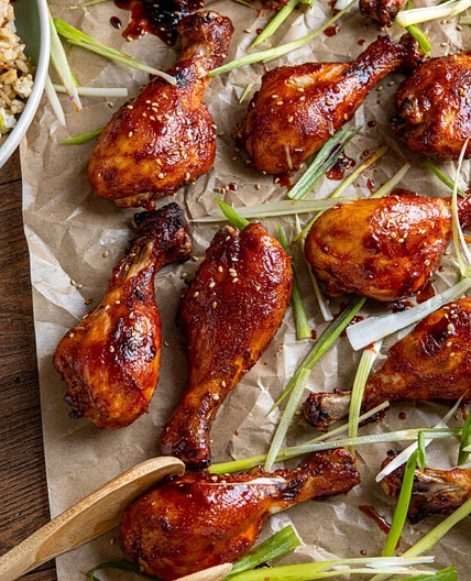 Korean Gochujang Chicken Drumsticks