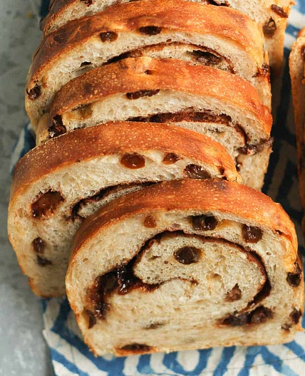 Cinnamon Raisin Sourdough Bread