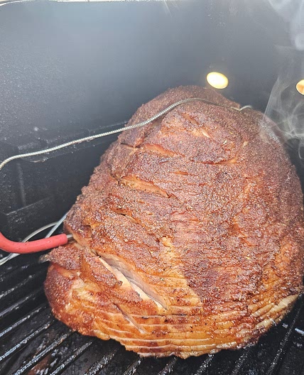 Hot Honey Cajun Smoked Ham