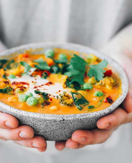 Vegan Thai Potato Curry (Spicy)