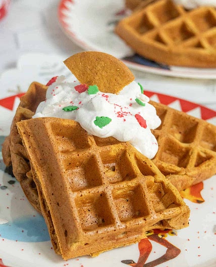 Gingerbread Waffles
