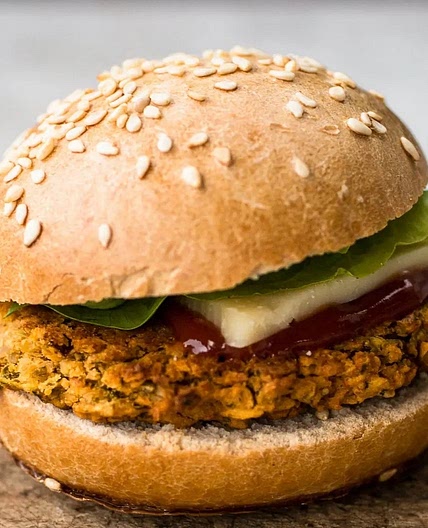 Sweet Potato Veggie Burgers - Jason Skrobar
