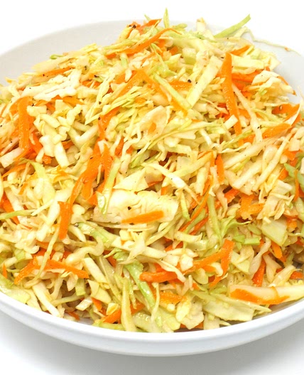 Simple Lemon and Vinegar Coleslaw