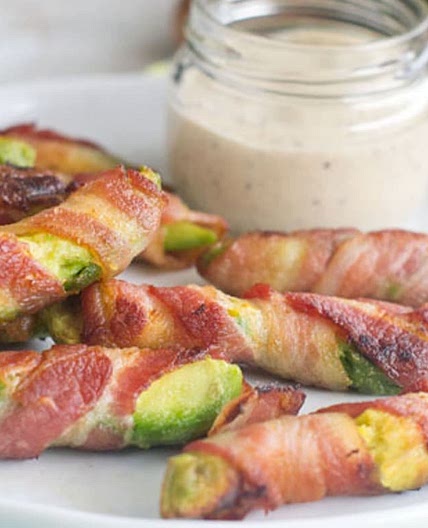 Bacon-Wrapped Avocado Wedges Recipe