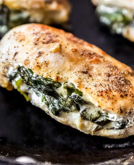 Spinach Stuffed Chicken Breast Recipe