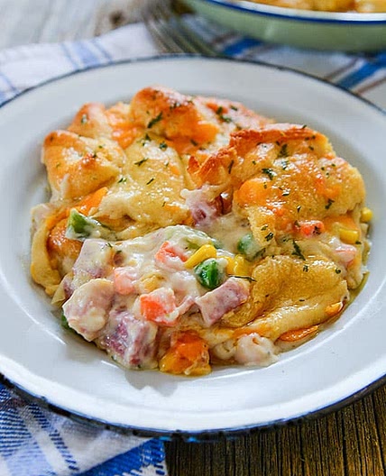 Flakey and Buttery Ham Pot Pie