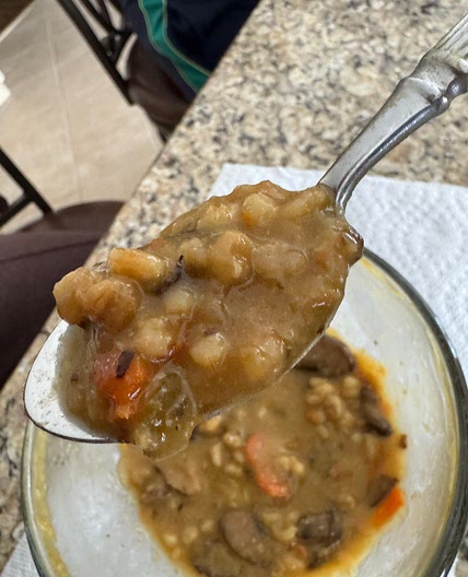 2nd Ave Deli Mushroom Barley Soup