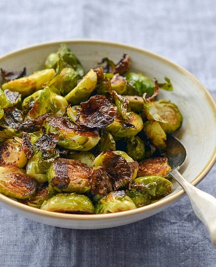 Roasted Brussels Sprouts with Balsamic Vinegar and Honey
