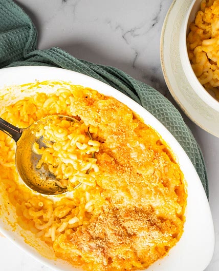 Cheddar and Carrot Mac and Cheese