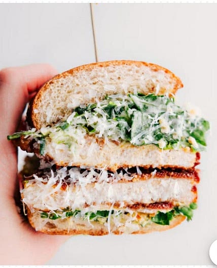 CHICKEN CAESAR SALAD SANDWICH