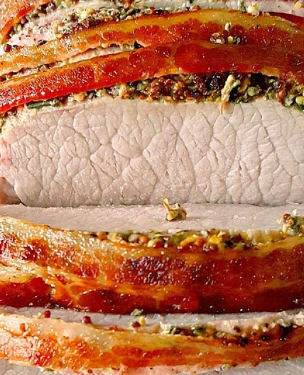 Bacon Wellington Pork Roast