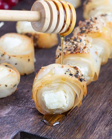 Feta Honey Phyllo Appetizers