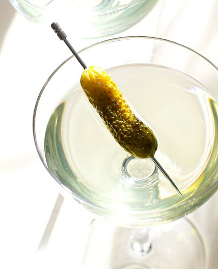 5-Minute Dill Pickle Martini