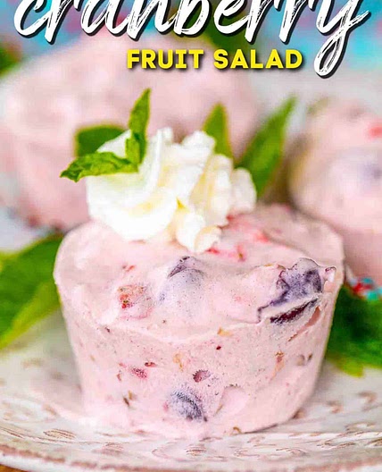 Frozen Cranberry Fruit Salad