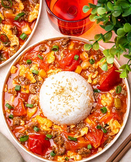 Chinese Beef, Tomato and Egg Recipe