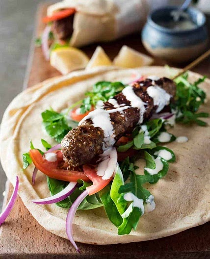 Turkish Lamb Kofta Kebabs