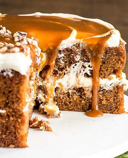 Caramel Carrot Cake