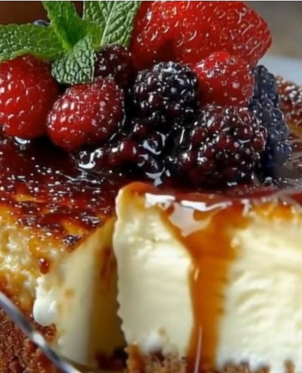 Decadent Crème Brûlée Cheesecake