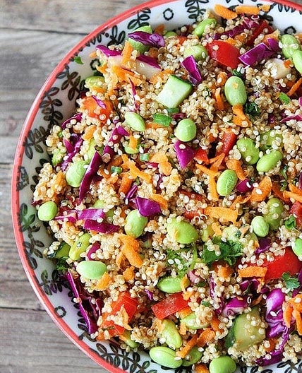 Asian Quinoa Salad Recipe