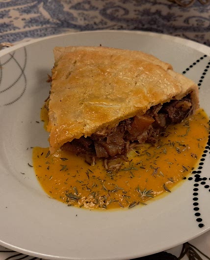 Pork Cheek Brisé Pie