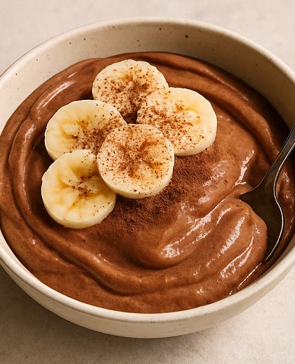 Banana “Nice Cream” with Cocoa