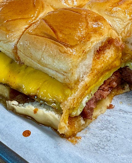 Smoked Maple Sausage Breakfast Sliders