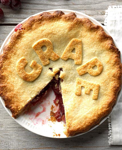 Ruby Grape Pie