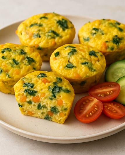 Egg & Veg Breakfast Muffins (Allergy-Safe)