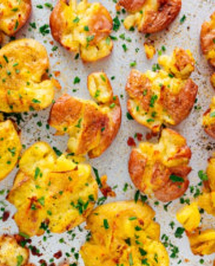 Crispy Smashed Potatoes