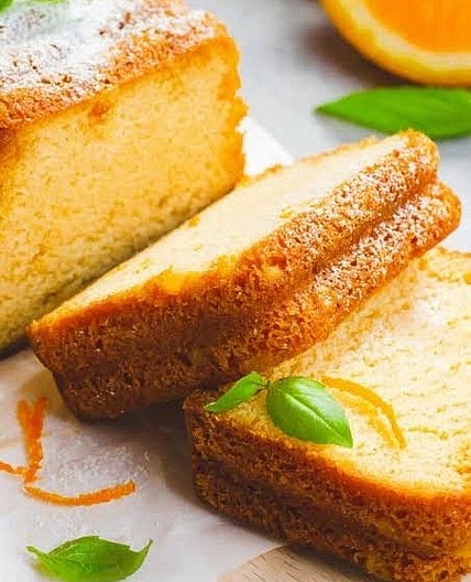 🍊 Orange Loaf Cake – 2 lb Tin